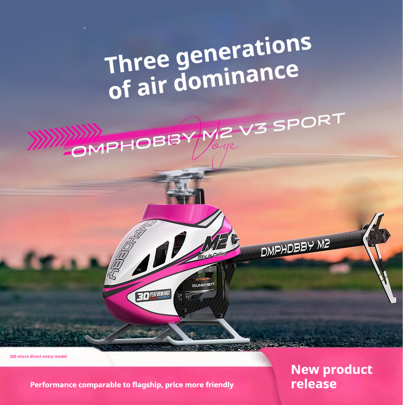 Outdoor Sport Hobbies - Nuovo Elicottero RC OMPHOBBY M2 V3