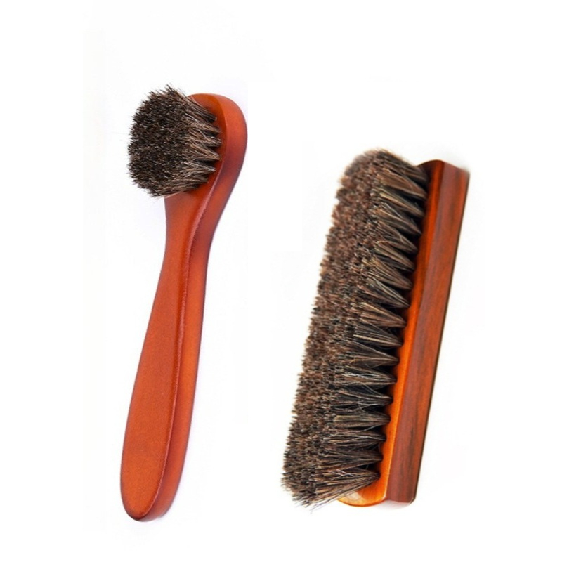 Brushing Boot Horse - Spazzola per scarpe a manico lungo