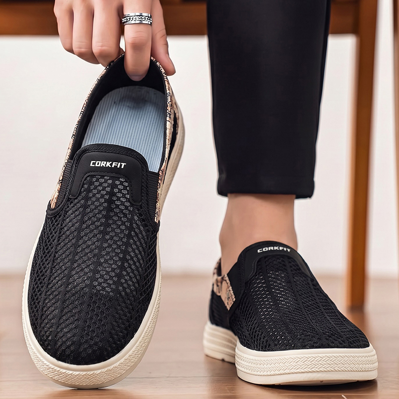 Outdoor Sports Leisure - Ciabatte estive da uomo in rete
