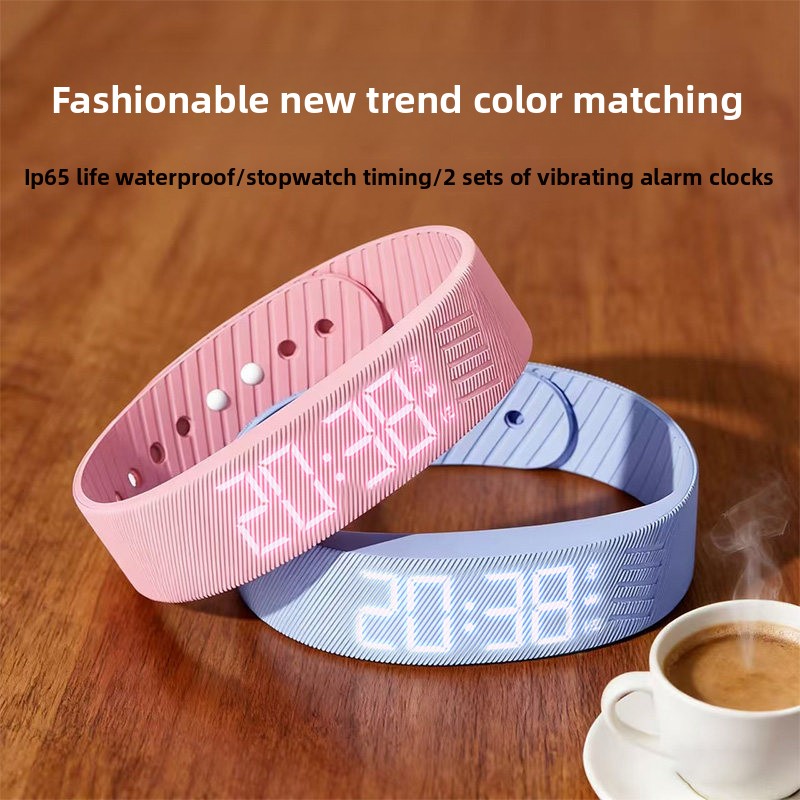 Outdoor Sport Watch - Orologio Sveglia Digitale LED con Braccialetto