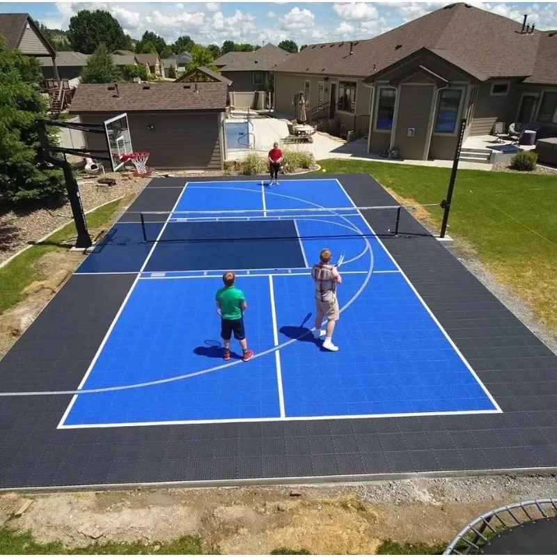 Outdoor Sport Floor Tiles - Lunga garanzia PP pickleball court piastrelle