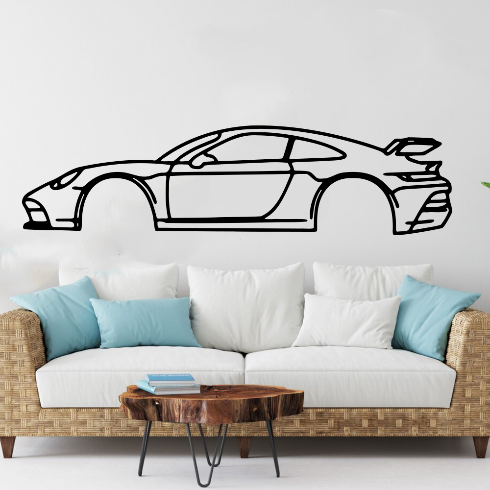 Sport Car Automotive Silhouett - Outdoor Sport Floor Tiles recensione e prezzo
