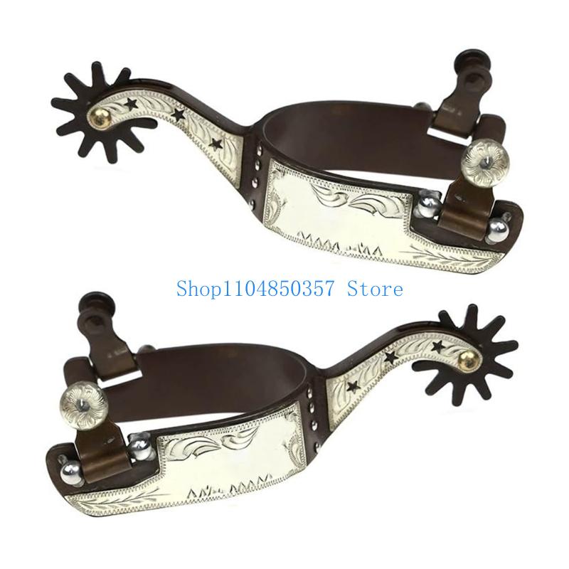 5ASD Western Cowboy Spur con d - Brushing Boot Horse recensione e prezzo