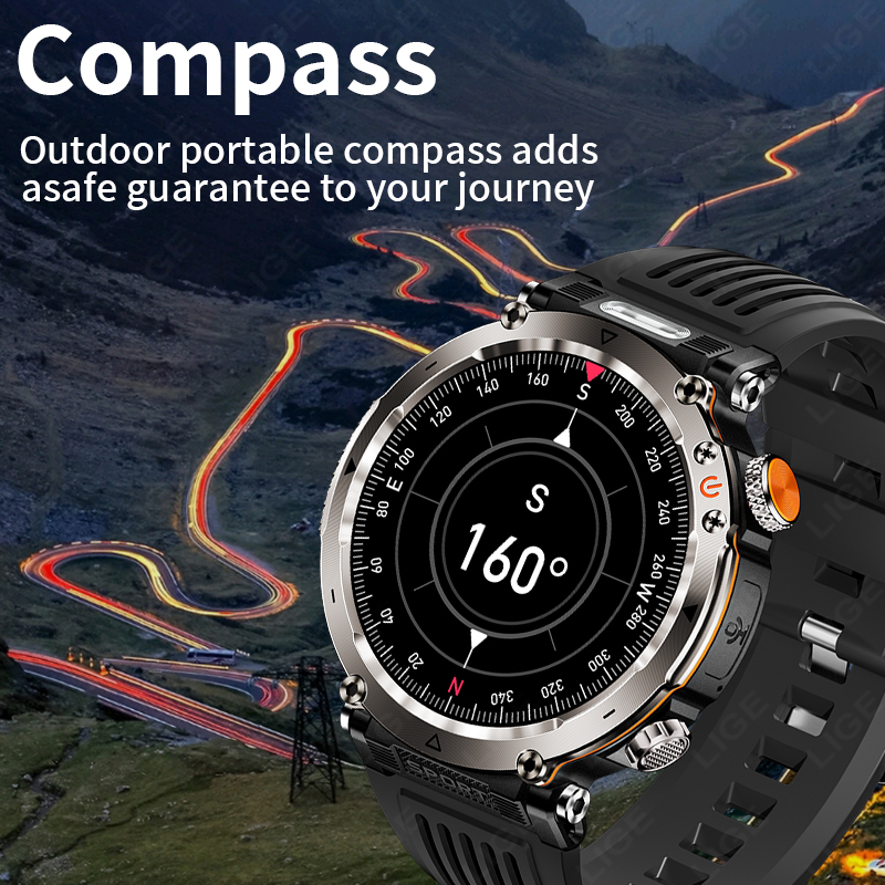 Nuovo Smartwatch Militare da E - Outdoor Sport Watch recensione e prezzo